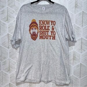 Kansas City Travis Kelce “Know Your Role And Shut Yo Mouth” Tshirt Super Bowl XL